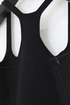 SWAYING/KNIT Knitted Panel Dress SW22SSL23 Dark Grey/Black PS48